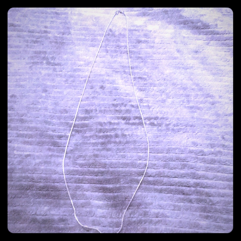 28in sterling silver chain